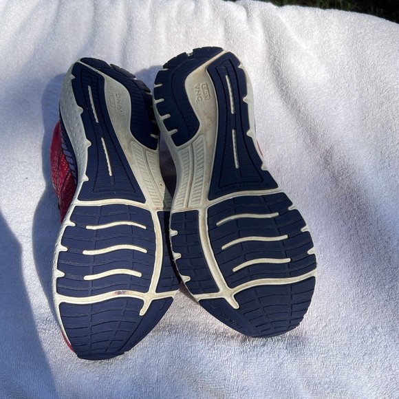 Brooks Glycerin GTS 19 Running Shoes Womens 8.5 Pink Comfort Cushion 1203441B623 - Picture 13 of 14